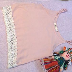 Baby Pink  Blouse M